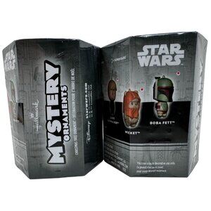 Star Wars Hallmark Christmas Mystery Ornaments Blind Box Figures 2 Pack‎ NEW